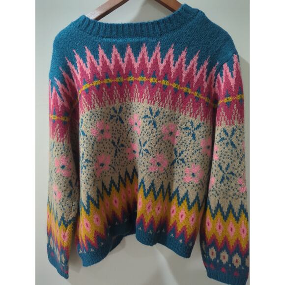 Twinset My Twin Floral Mohair Blend Cardigan Sweater NWT - Picture 8 of 8